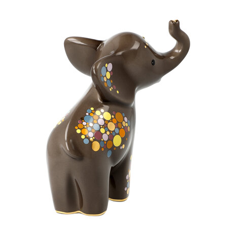 Goebel - Elephant | Decoratief beeld / figuur Ndiwa | Porselein - 16cm - olifant