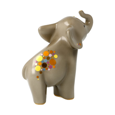 Goebel - Éléphant | Statue / figurine décorative Rokka | Porcelaine - 11cm - éléphant