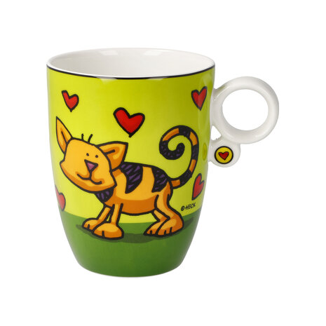 Goebel - Ed Heck | Coffee / Tea Mug Love Cat | Cup - porcelain - 400ml