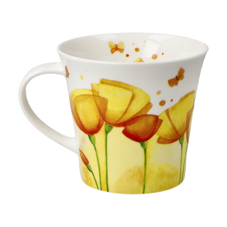 Goebel - Accessoires | Koffie / Thee Mok Fiore Sunshine | Beker - porselein - 350ml