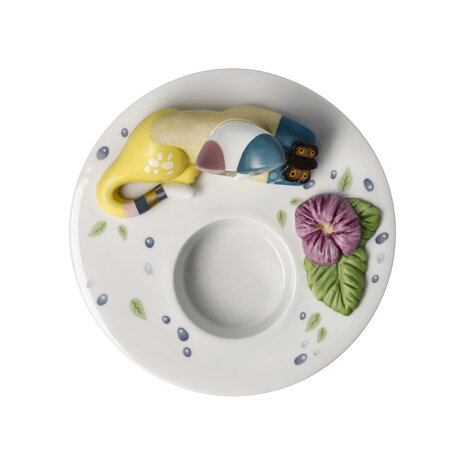 Goebel - Rosina Wachtmeister | Tea light holder Fiducia | Porcelain - 12cm