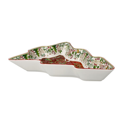 Goebel - Palais Royal | Schaal Kerstboom | Porselein - 25cm - kerst