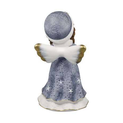 Goebel - Nina & Marco | Decoratief beeld Engel Winterliefde | Porselein - 25cm - Limited Edition