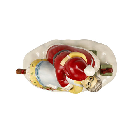 Goebel - Mary Engelbreit | Decoratief beeld Home Sweet Home | Aardewerk - 19cm - kerst