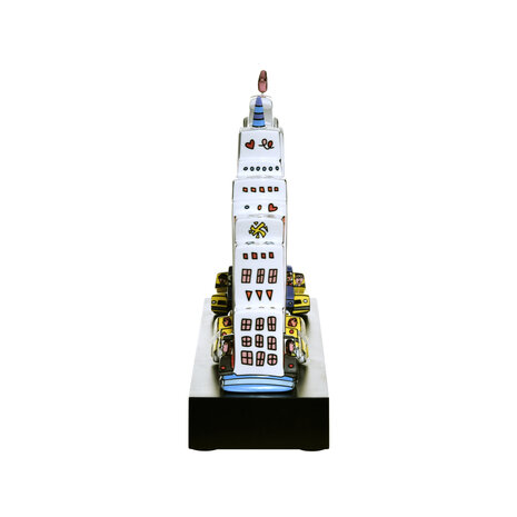 Goebel - James Rizzi | Decoratief beeld City of Dreams | Porselein - 48cm - Limited Edition