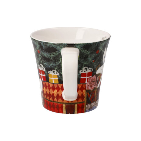 Goebel - Rosina Wachtmeister | Koffie / Thee Mok Sorprese di Natale | Beker - porselein - 350ml - Kerst