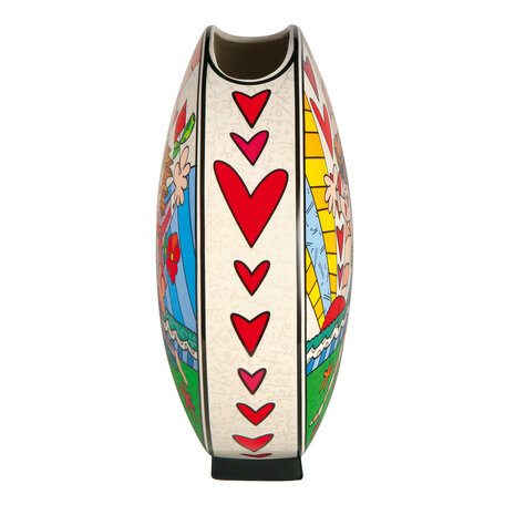 Goebel - Romero Britto | Vaas Falling | Porselein - 30cm