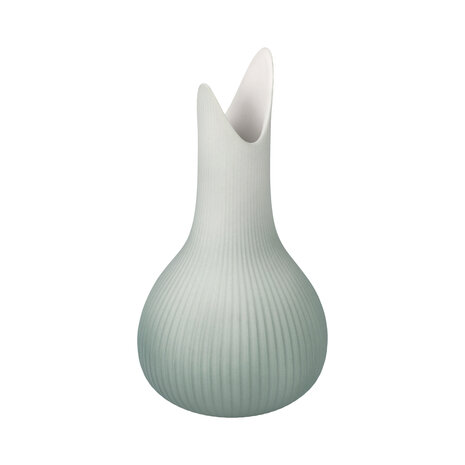 Goebel - Studio 8 | Vaas Raindrop Mint | Porselein - 15cm