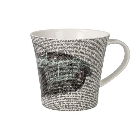 Goebel - Saxa | Koffie / Thee Mok Porsche 356 Green | Beker - porselein - 350ml