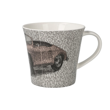 Goebel - Saxa | Koffie / Thee Mok Porsche 356 Rubyred | Beker - porselein - 350ml