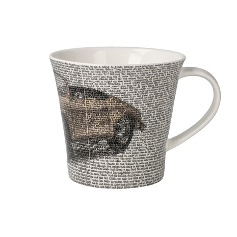 Goebel - Saxa | Koffie / Thee Mok Porsche 356 Orange | Beker - porselein - 350ml