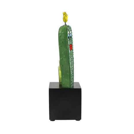 Goebel - James Rizzi | Decoratief beeld Prickly Pair | Porselein - 23cm - cactus