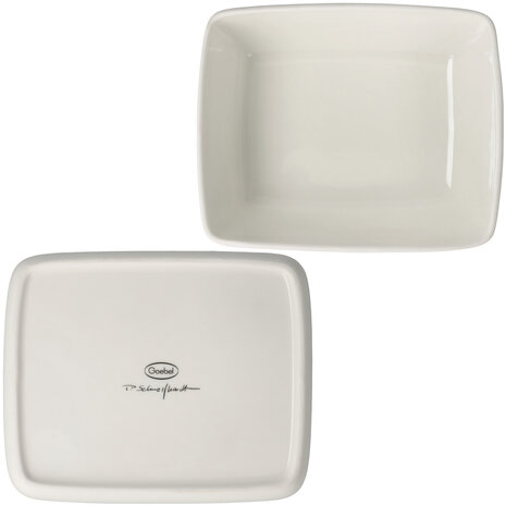 Goebel - Peter Schnellhardt | Botervloot Lunchpauze | Porselein - bewaardoos - 14cm