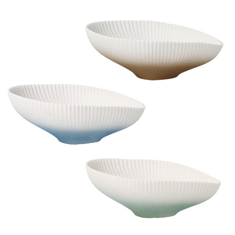 Goebel - Studio 8 | Schalen set Raindrop | Porselein - 9cm