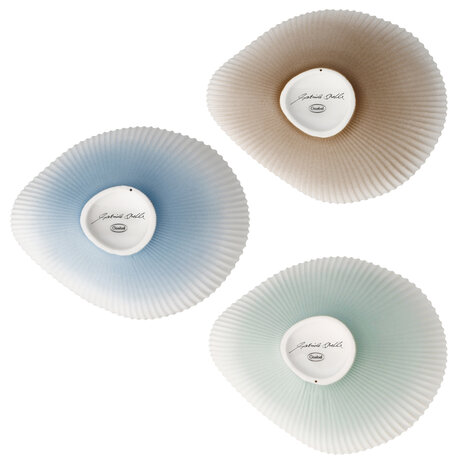 Goebel - Studio 8 | Schalen set Raindrop | Porselein - 9cm