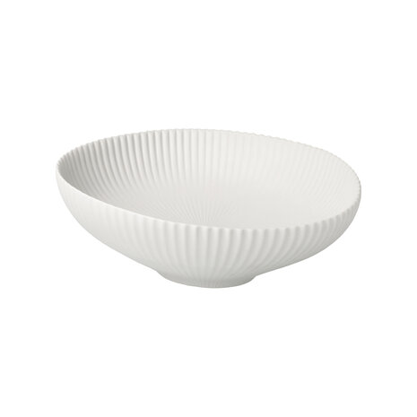Goebel - Studio 8 | Schaal Raindrop Pure | Porselein - 21cm