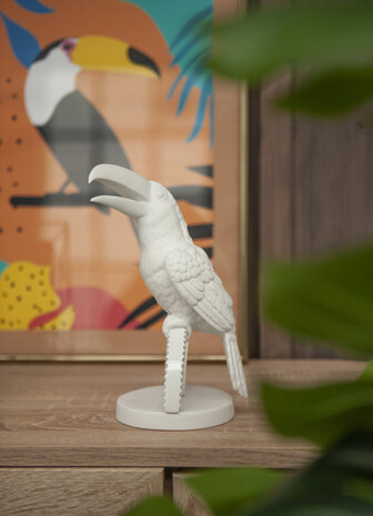 Goebel - Studio 8 | Decoratief beeld Toekan | Porselein - 25cm