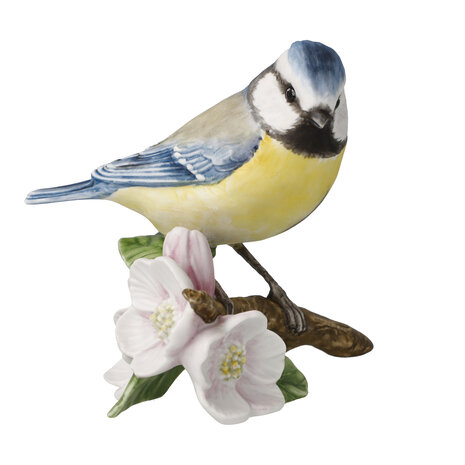 Goebel - Vogels | Decoratief beeld Pimpelmees | Porselein - 9cm - 2025