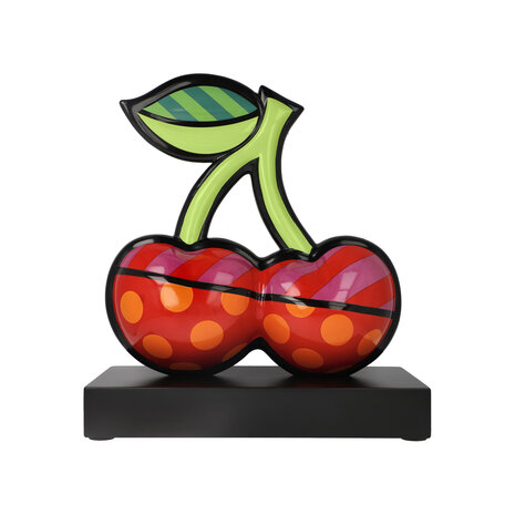 Goebel - Romero Britto | Decoratief beeld Cherries | Porselein - 33cm - 2025 - Limited Edition
