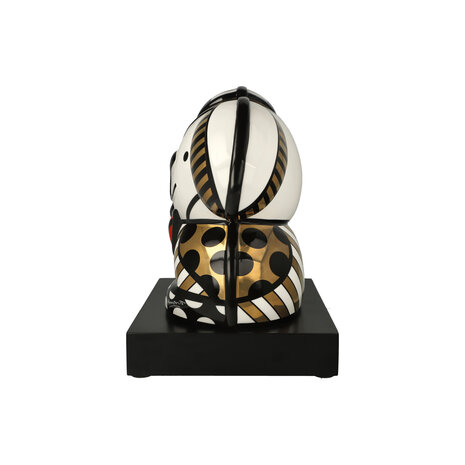 Goebel - Romero Britto | Decoratief beeld Hond Goud | Porselein - 30cm - 2025 - Limited Edition