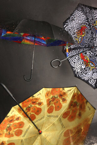 Goebel - Wassily Kandinsky | Upside Down Paraplu Kleurstudie | 80cm