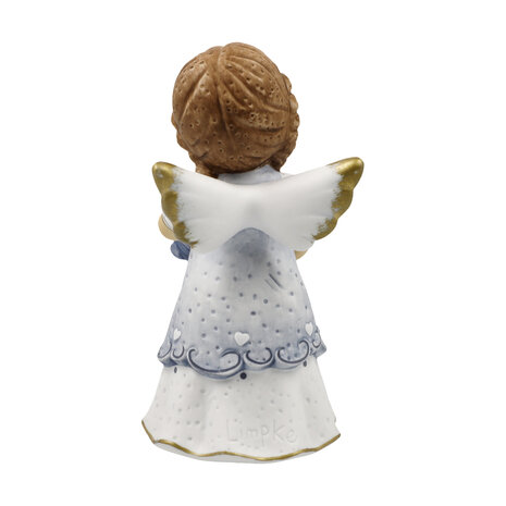 Goebel - Nina & Marco | Decoratief beeld Engel Kleine cake | Porselein - 10cm - 2025