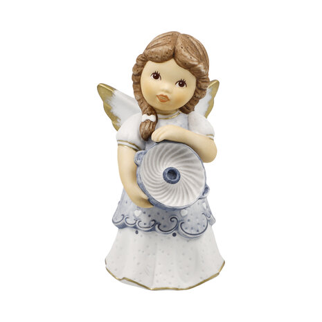 Goebel - Nina & Marco | Decoratief beeld Engel Kleine cake | Porselein - 10cm - 2025