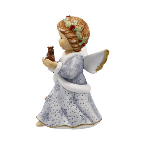 Goebel - Nina & Marco | Decoratief beeld Engel Vlotte bezoekers | Porselein - 10cm - 2025 - Limited edition