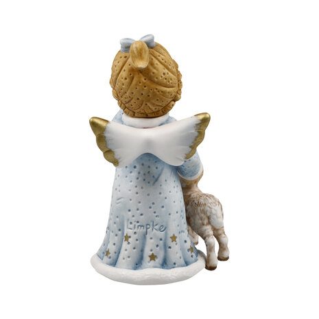 Goebel - Nina & Marco | Decoratief beeld Engel Licht in de kribbe | Porselein - 10cm - 2025