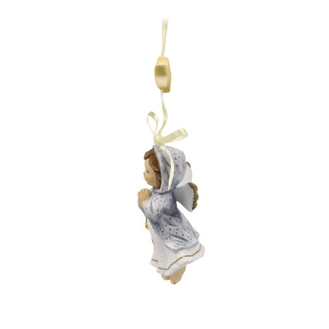 Goebel - Nina & Marco | Decoratief beeld Hangend ornament Helder sterrenlicht | Porselein - 8cm - 2025