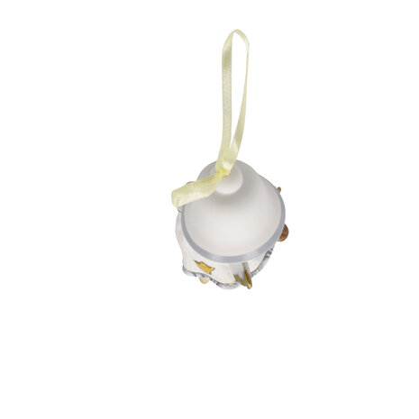 Goebel - Nina & Marco | Decoratief beeld Hangend ornament Bel rinkelen | Porselein - 11cm - 2025