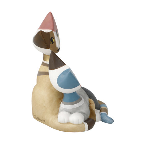 Goebel - Rosina Wachtmeister | Decoratief beeld Kaja e Mika | Porselein - 8cm - 2025