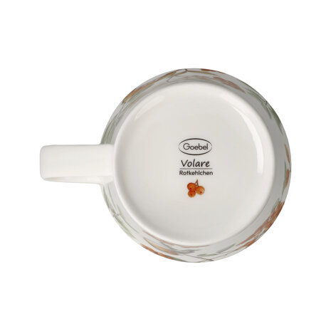 Goebel - Vogels | Koffie / Thee Mok Roodborstje | Beker - porselein - 350ml - 2 stuks