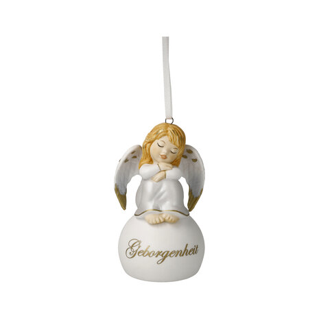 Goebel - Kerst | Kersthanger Engel Engelenbellen beveiliging | Porselein - 9cm - 2025