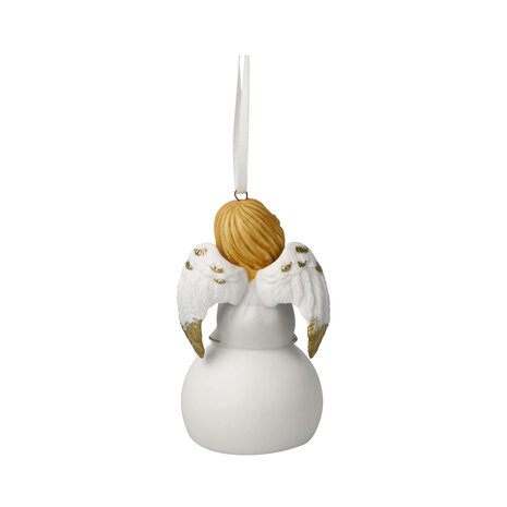 Goebel - Kerst | Kersthanger Engel Engelenbellen beveiliging | Porselein - 9cm - 2025
