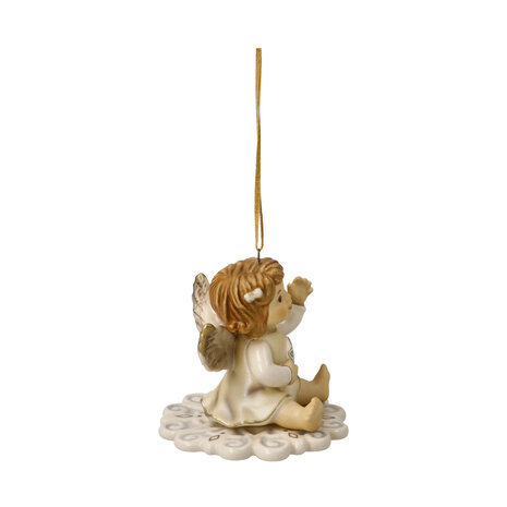 Goebel - Kerst | Kersthanger Engel Op weg naar de aarde | Aardewerk - 6cm - 2025