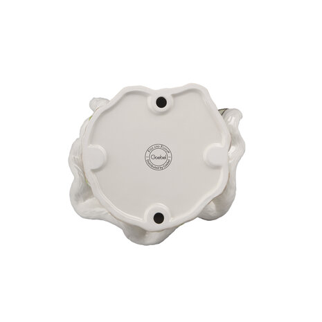 Goebel - Fitz and Floyd | Decoratief beeld Kerstman brengt geschenken | Aardewerk - 34cm - kerst