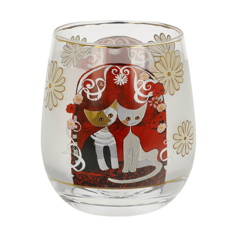 Goebel - Rosina Wachtmeister | Windlicht Templi dell amore | Glas - 9cm