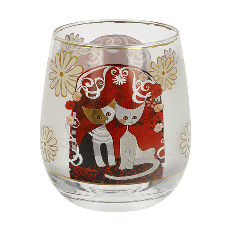 Goebel - Rosina Wachtmeister | Windlicht Templi dell amore | Glas - 9cm