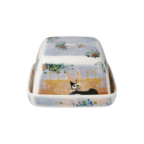 Goebel - Rosina Wachtmeister | Botervloot Tempi felici | Porselein - bewaardoos - 14cm