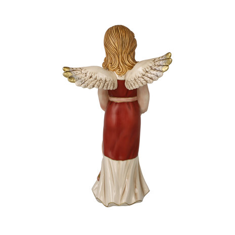 Goebel - Kerst | Decoratief beeld Engel In de magie van Kerstmis | Aardewerk - 33cm - 2025