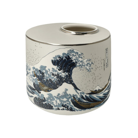 Goebel - Katsushika Hokusai | Vaas De Golf 16 | Porselein - 16cm