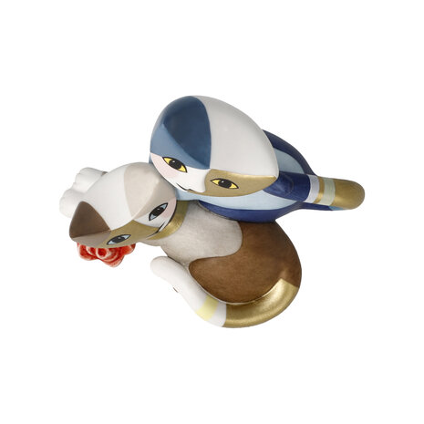 Goebel - Rosina Wachtmeister | Decoratief beeld / figuur Fioritura damore | Porselein - 8cm - 2026