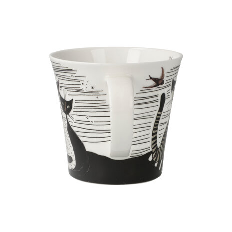 Goebel - Rosina Wachtmeister | Mok - Koffie/Thee Beker Carota con amici | Porselein - 350ml - 2 stuks