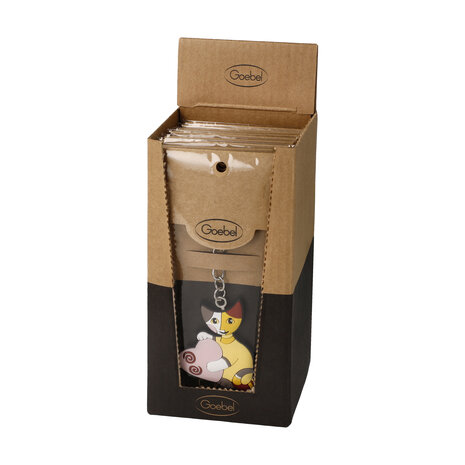 Goebel - Rosina Wachtmeister | Sleutelhanger Desiderio del cuore | Kunststof - 6cm - 10 stuks