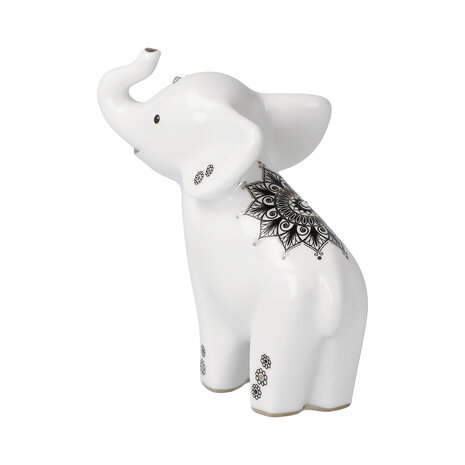 Goebel - Elephant | Decoratief beeld Kamili | Porselein - 11cm - olifant - met kristal