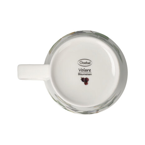 Goebel - Vogels | Koffie / Thee Mok Blauwe mezen | Beker - porselein - 350ml - 2 stuks