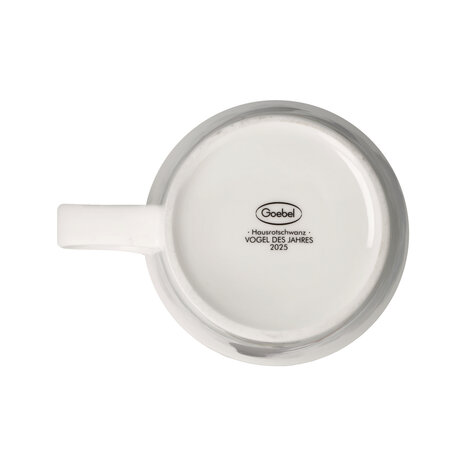 Goebel - Vogels | Koffie / Thee Mok Vogel van het jaar 2025 Roodstaart | Beker - porselein - 350ml - 2 stuks