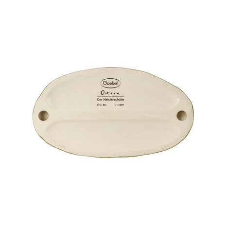 Goebel - Pasen | Decoratief beeld Haas De Meesterleerling | Aardewerk - 15cm - Paashaas - Limited Edition - 2026