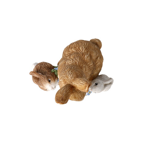 Goebel - Pasen | Decoratief beeld Natuurlijke Haas - Jaarhaas 2026 | Porselein - 13cm - Paashaas - Limited Edition